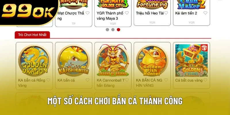 Một số cách chơi bắn cá thành công Một số cách chơi bắn cá thành công